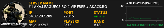 #1 AKA.LEAGUECS.RO # VIP FREE # AKACS.RO
