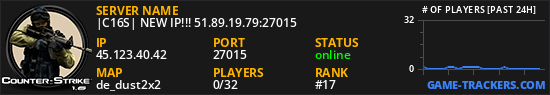 |C16S| NEW IP!!! 51.89.19.79:27015