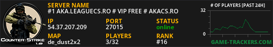#1 AKA.LEAGUECS.RO # VIP FREE # AKACS.RO