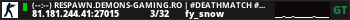 (--:--) RESPAWN.DEMONS-GAMING.RO | #DeathMatch #Vip #Skin