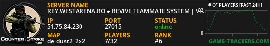 RBY.WESTARENA.RO # REVIVE TEAMMATE SYSTEM | VIP FREE